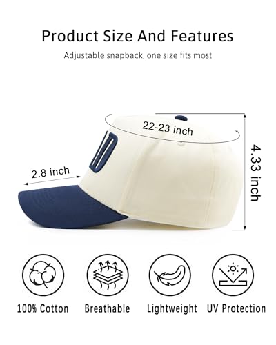Image of Dad Hats for Men, Vintage Two Tone Hat, New Dad Gifts for Husband, Fathers Day Birthday Gifts from Daughter Son Wife
