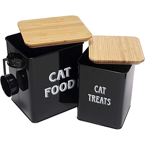 Morezi Pet Food and Treats Containers Set Cover