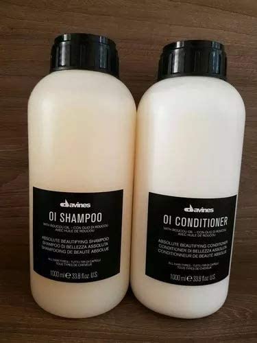 Davines Oi Shampo 1 Litro + Oi Condicionador 1 Litro | Amazon.com.br