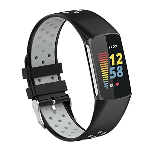 LICHIFIT Fitbit Charge6/Charge5poh xg ւoh VR _炩 ʋC ϋv X|[coh ANZT[ iubNEO[j