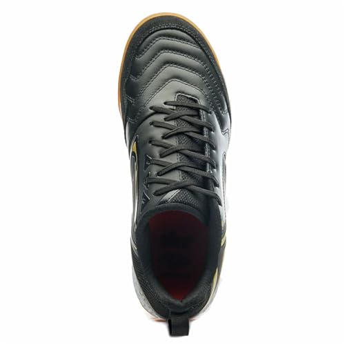 Chuteira Umbro Pro 5 Bump Futsal Preta e Dourada 41