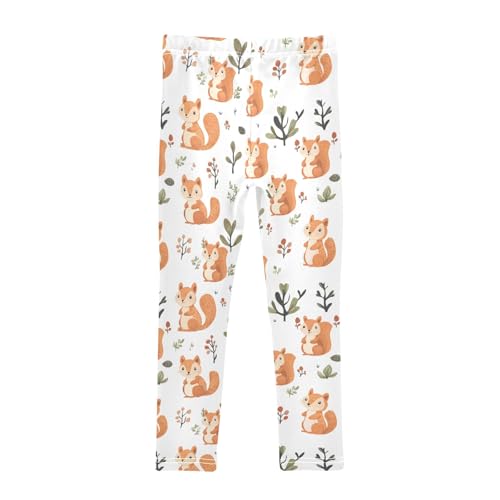 Fantastic Squirrel Girls Leggings Athletic Pants Tights Stretch Bottom2