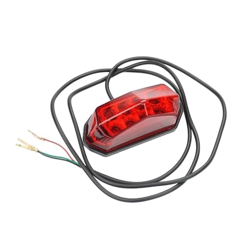 Feu stop scooter et moto arrière universel LED 36V à 60V pour sécurité routière