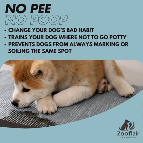 Image of Dog No Pee No Poop Training Spray, 500 ml, Natural Essential Oils, Alcohol-Free, Non-Toxic Indoor Outdoor Potty Training Solution