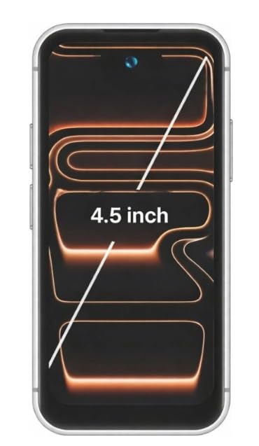 Pro 10 -Mini 4G Smartphone 4.5″ Display | 3GB RAM 32GB Storage (Up to 128GB) | Dual SIM | 2350mAh Battery | Type-C Charging | Android Phone for Travel, Kids & Backup Use | Color as per Stock