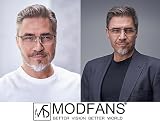MODFANS 4-pak okularów do czytania dla mężczyzn blokujące niebieskie światło metalowa oprawka prostokątne półoprawki styl bez oprawek ze stali nierdzewnej okulary do czytania materiałów czarny szary