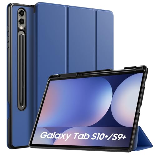 TiMOVO Funda para Samsung Galaxy Tab S10+ Plus 2024/S9 Plus 2023, Funda Protectora Trasera de TPU...