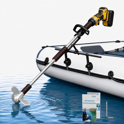 Hrokz Drill Propeller with Bracket Mount Kit Handle & Installation Guide