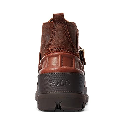 Image of POLO RALPH LAUREN Men's Suede Leather-Oslo Low mid Cut Boot Fashion