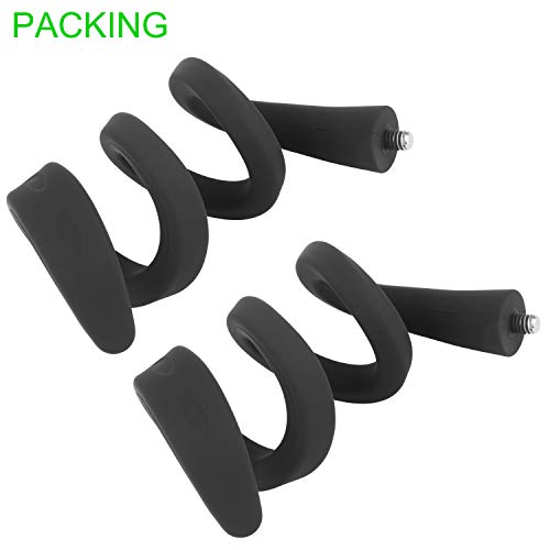 2 Pack Flexible Twist Mount For Arlo Pro 2, Arlo Ultra, Arlo Pro,Arlo Baby, Arlo Pro 3, Arlo Go,Arlo Wall Mount Bracket,Attach Your Arlo Camera Wherever You Like Without Any Tools - Black #TOP6