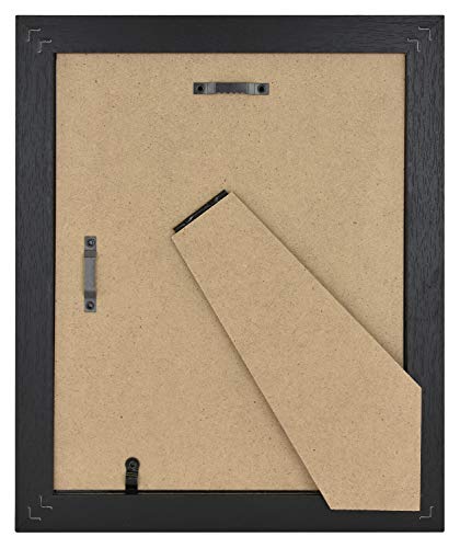 Black Woodgrain 8x10 Picture Frame for Photos, Posters & Art Prints
