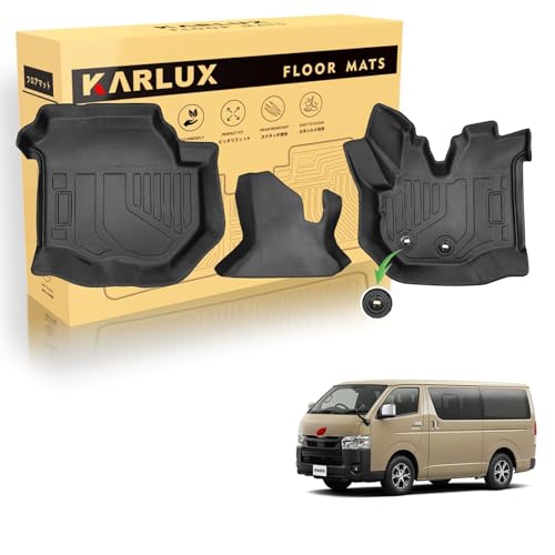 KARLUX �g���^ �n�C�G�[�X200�n��p�̃t���A�}�b�g�B3D�J�[�}�b�g�͖h���E�h���E�h����TPE�f�ސ��B�g���^ �n�C�G�[�X200�n�W���i���[�ԂɍœK�����ꂽ�J�X�^���݌v�B (�W���{�f�B�[��p 1��ڃt���A�}�b�g)