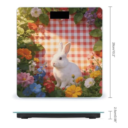 Báscula digital para baño LZQPOEAS, hasta 180 kg miniatura 2