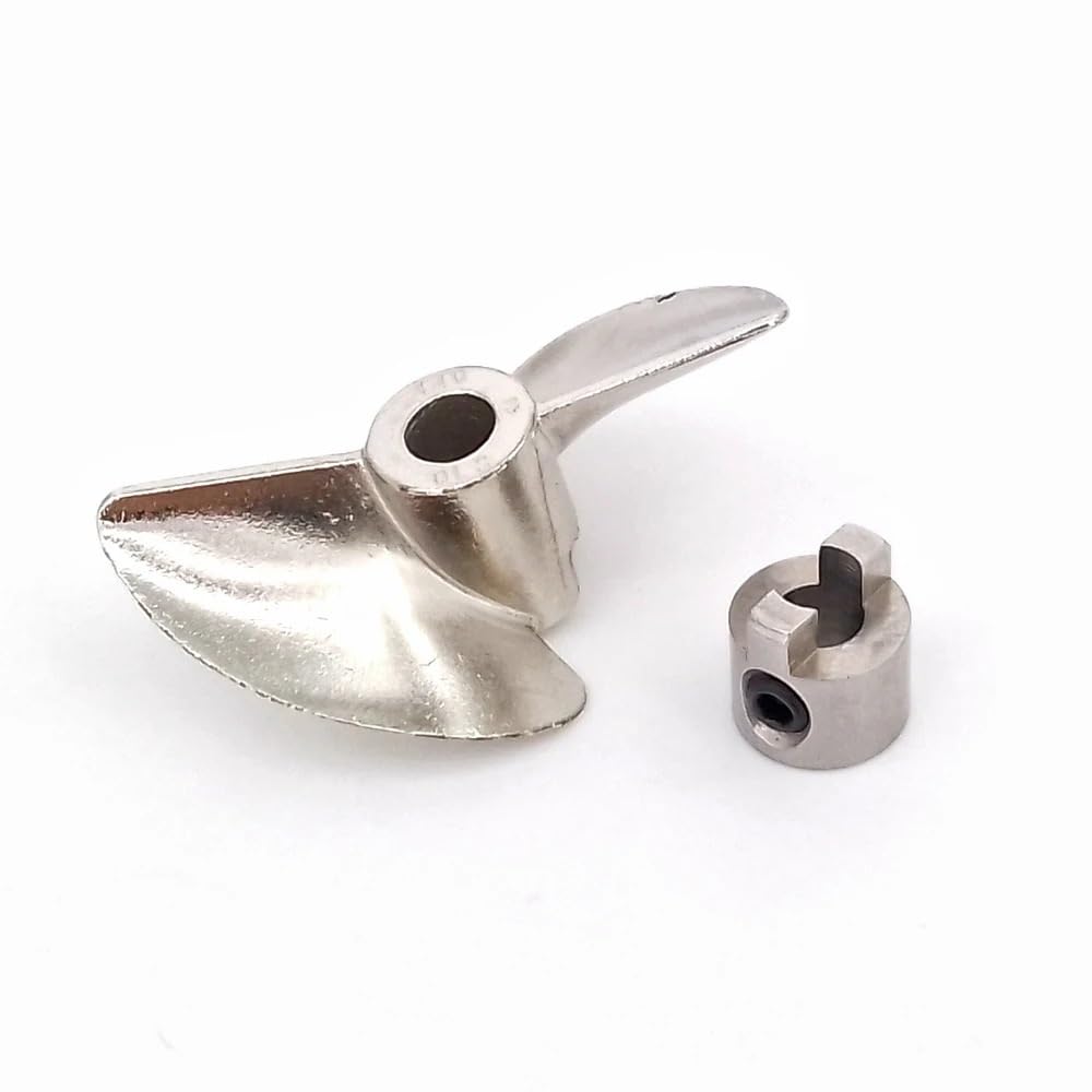 RC Boat Propeller 40mm 5mm Shaft P1.4 Metal Prop for RC Speed Boat Yacht Vee Oval Hydroplane