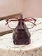 Ajuny Unique Nose Shaped Wooden Spectacle Eyewear Holder Sunglasses Stand Hand Carved for Women and Men 5 Inch