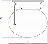 Vista 2 de Design House 519264 1 arreglo de iluminación para techo, con cadena, 519264, 120.00 volts