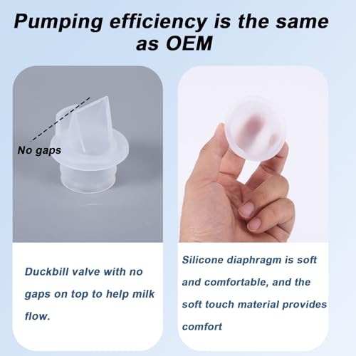 10 piezas accesorios para extractor de leche miniatura 6
