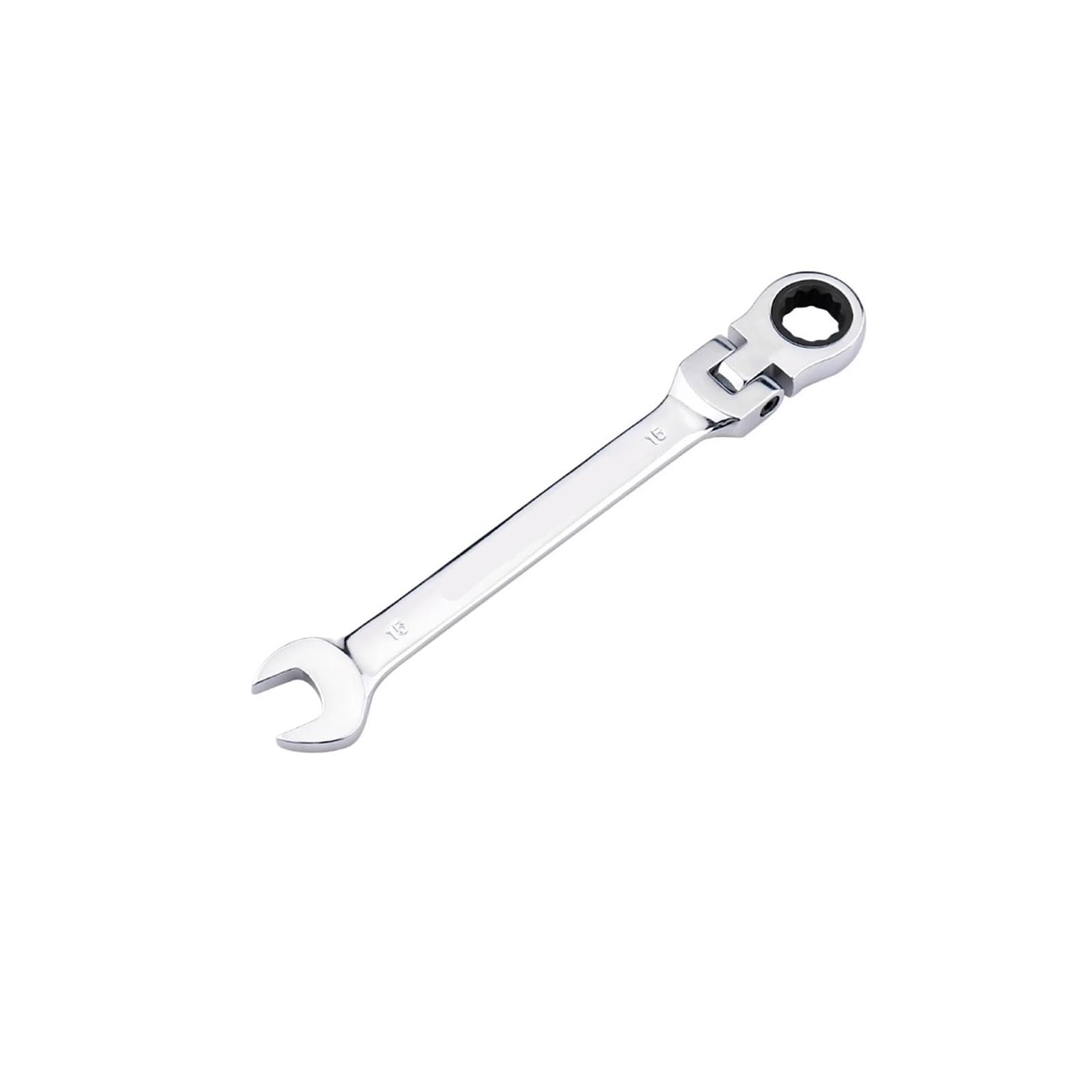 Jzqkxmvnclh 15Mm Ratchet Wrench Of Keys Spanner Set 72-Tooth Ratcheting Flexible Head