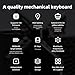 FiiO HiFi Mechanical Music Keyboard KB3, 75% Mechnical Keyboardwith HiFi Music Decoder, RGB Backlit for PC/Mac/iOS/Android, 3.5mm 4.4mm Outputs (HiFi Wired)