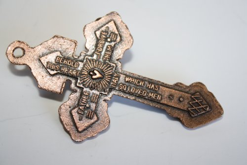 Large Genuine Lapis And Copper 10Mm 5 Decade Natural Stone Bead Rosary Made In Oklahoma #TOP6