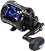 Okuma Solterra SLX Single Speed Levelwind Lever Drag Saltwater Trolling Reel, SLX-15Lb, 410yds-25lb, Black, 15