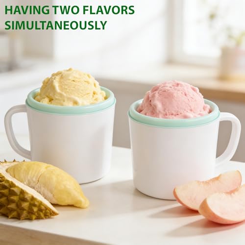 Pukomc Ice Cream Maker with bowls