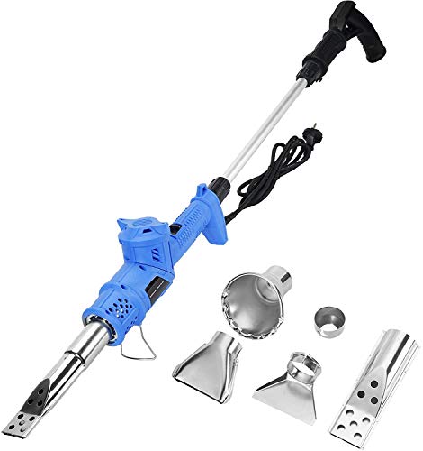 ebasic Electric Thermal Weeder, Weed Burner 2000W Compact Weed Burner 3 in 1 Hot Air Weed Torch Barbecue Lighter Garden Gear Weed Burner for Garden Weed Torch Maximum Temperature 650℃