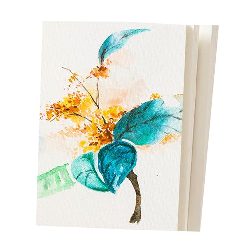 Watercolour Paper 300 GSM, 100% Cotton Art Supplies Watercolour Colouring Book