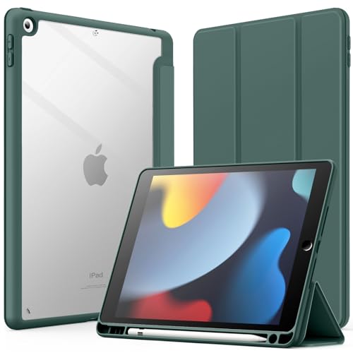 JETech Case for iPad 10.2-Inch (9th/8th/7th Generation, 2021/2020/2019) with Pencil Holder