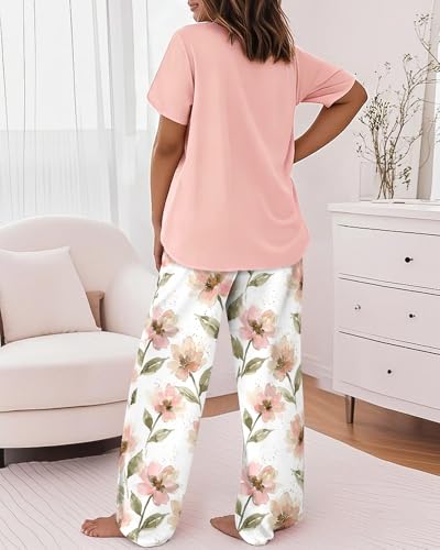 Image of CHICME Women's Cotton Printed Maxi Nighty - Pack of 2 Soft Breathable Ankle-Length Night Dresses for Women | Free Size Sleepwear Gowns | Comfort Loungewear Sleepwear