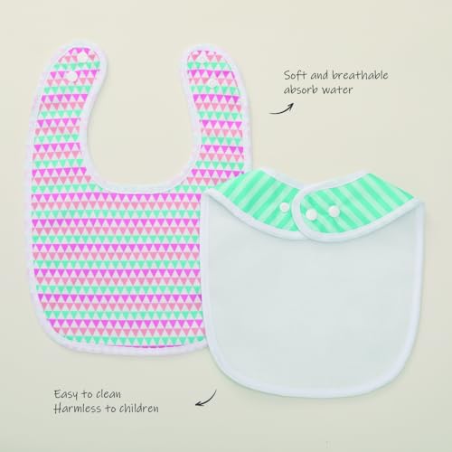 Pack of 7,Baby Bibs,Unisex,Soft and Absorbent,Adjustable,Easy to Use3