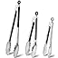 3 Pcs Stainless Steel - Grey, Black, White