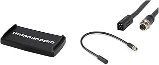 Humminbird 780038-1 Humminbird 780038-1 UC H89 Unit Cover for Humminbird Helix 8 and Helix 9 G3N Model Fishfinders & 720074-1 AS EC QDE 700 Series Ethernet Adapter Cable