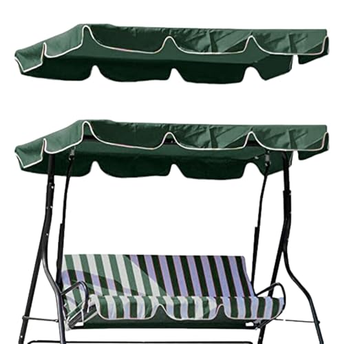 Baldacchino per dondolo da portico, copertura di ricambio impermeabile, copertura per dondolo da...