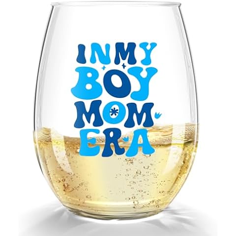 Nurforta In My Boy Mom Era Wine Glass Cover
