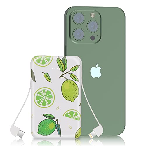 Sethruki Portable Charger 5000mAh Cute Ultra Slim USB C...