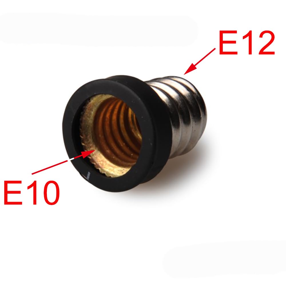 10X E14 To E12 Adapter Screw Converter Lamp Holder Base Socket Light Bulbs FAN