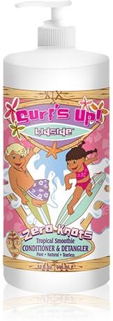 Surf's Up Kidside Acondicionador y desenredante sin lágrimas para batidos tropicales (tamaño económico, 32 onzas líquidas)