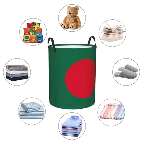 Panier à linge portable et léger avec poignée solide pour trier le linge de chambre