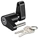 CZC AUTO Black Trailer Hitch Coupler Lock, Dia 1/4 Inch, 3/4 Inch Span for Tow Boat RV Truck Car's Coupler (1 Pack, Black)
