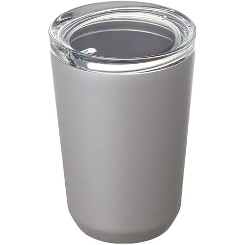 Kinto 20275 To-Go Tumbler, 12.2 fl oz (360 ml), Silver