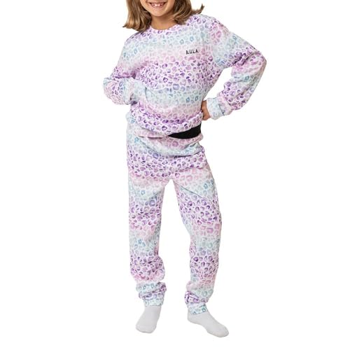 Bula Rainbow Baselayer Set (Kid's), Watercolor Leopard, X-Small