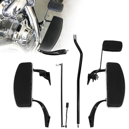 Kit repose-pieds Harley Dyna pour éliminer la fatigue des jambes en road-trip