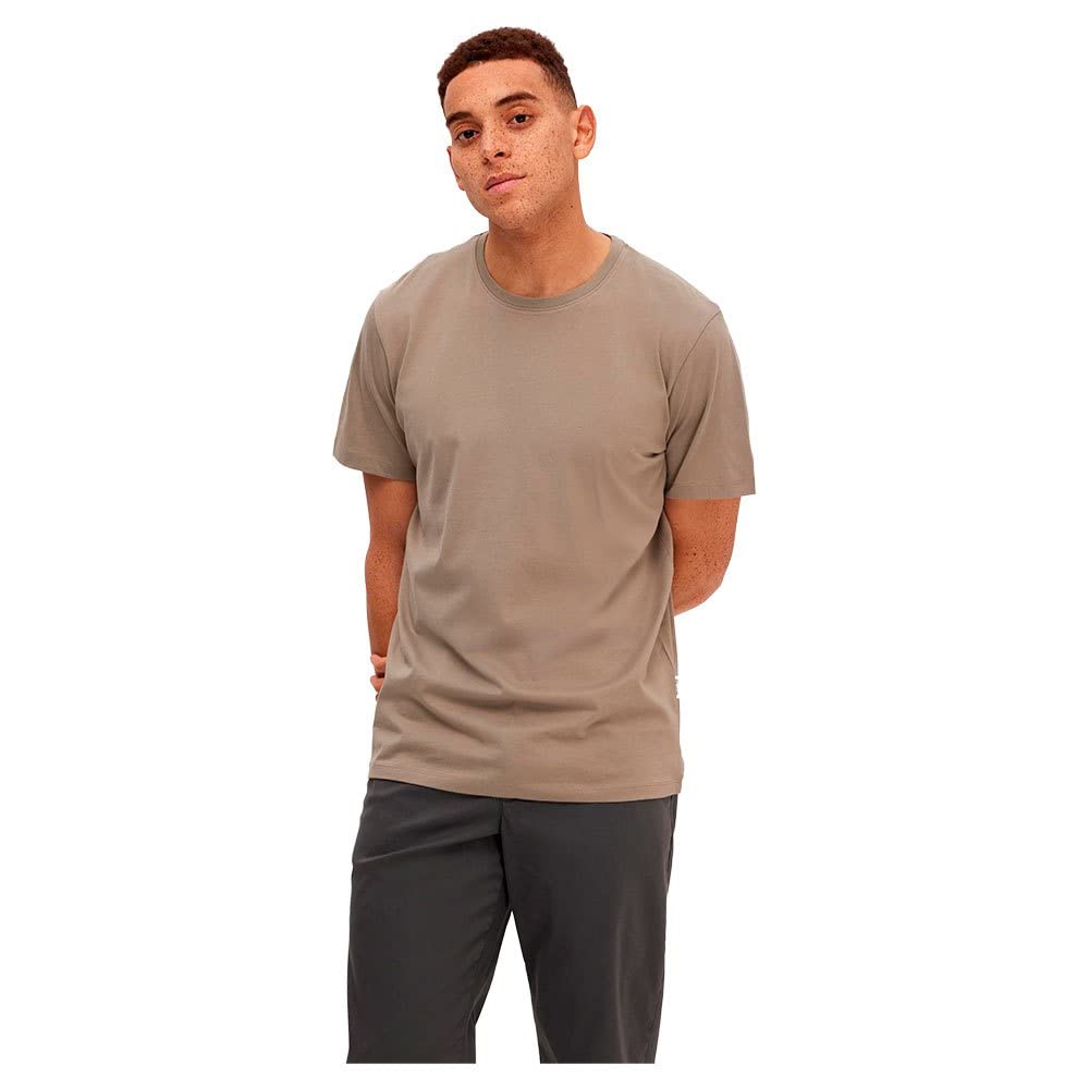 SELECTED HOMME Male T-Shirt Regular, Vetiver, L