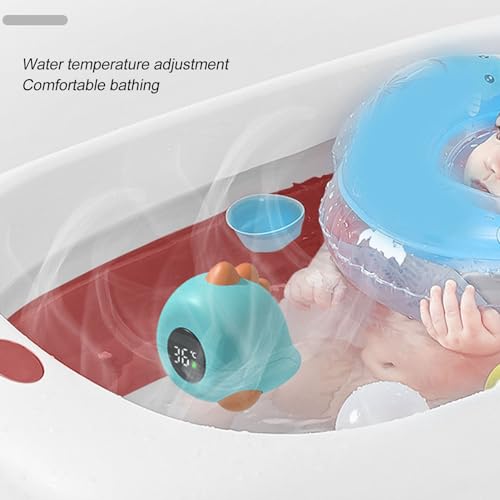 Medição da Temperatura da água do bebê, Adorável Dinossauro Em Forma de Aviso de Segurança Termômetr