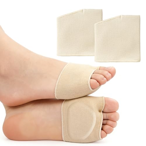 MittelfußPolster Mit Gel Im VorfußBereich VorderfußPolster MittelfußPolster FüR Damen Und Herren Weiche Und Bequeme Wiederverwendbar Zum Stehen Gehen Laufen