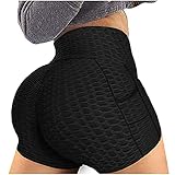 YUNIAO Tiktok Butt Lift Legging Shorts for Women, Biker Workout Capri High Waist Yoga Pant Tummy...