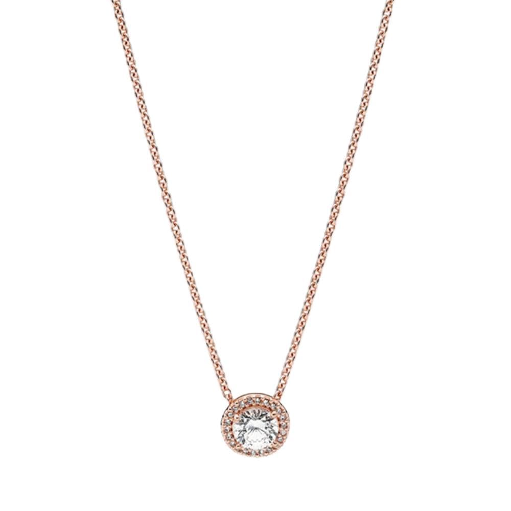 Collier pour les femmes chaîne délicate et pendentif géométrique - 2
