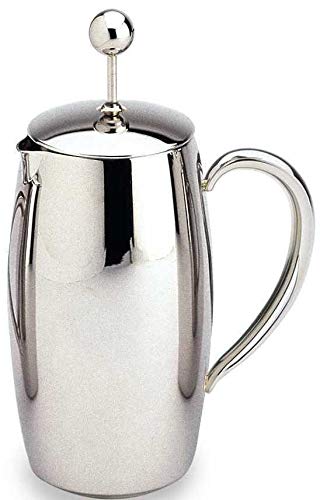Café Stal BPC-15DW Bellux Thermal Wall Collection 18/10, Stainless Steel Mirror Finish Cafetiere, 12-Cup