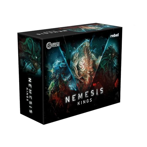 Asmodee Némesis - Alien Kings Expansión Varios Idiomas, Incluye Español, para Juego de Tablero